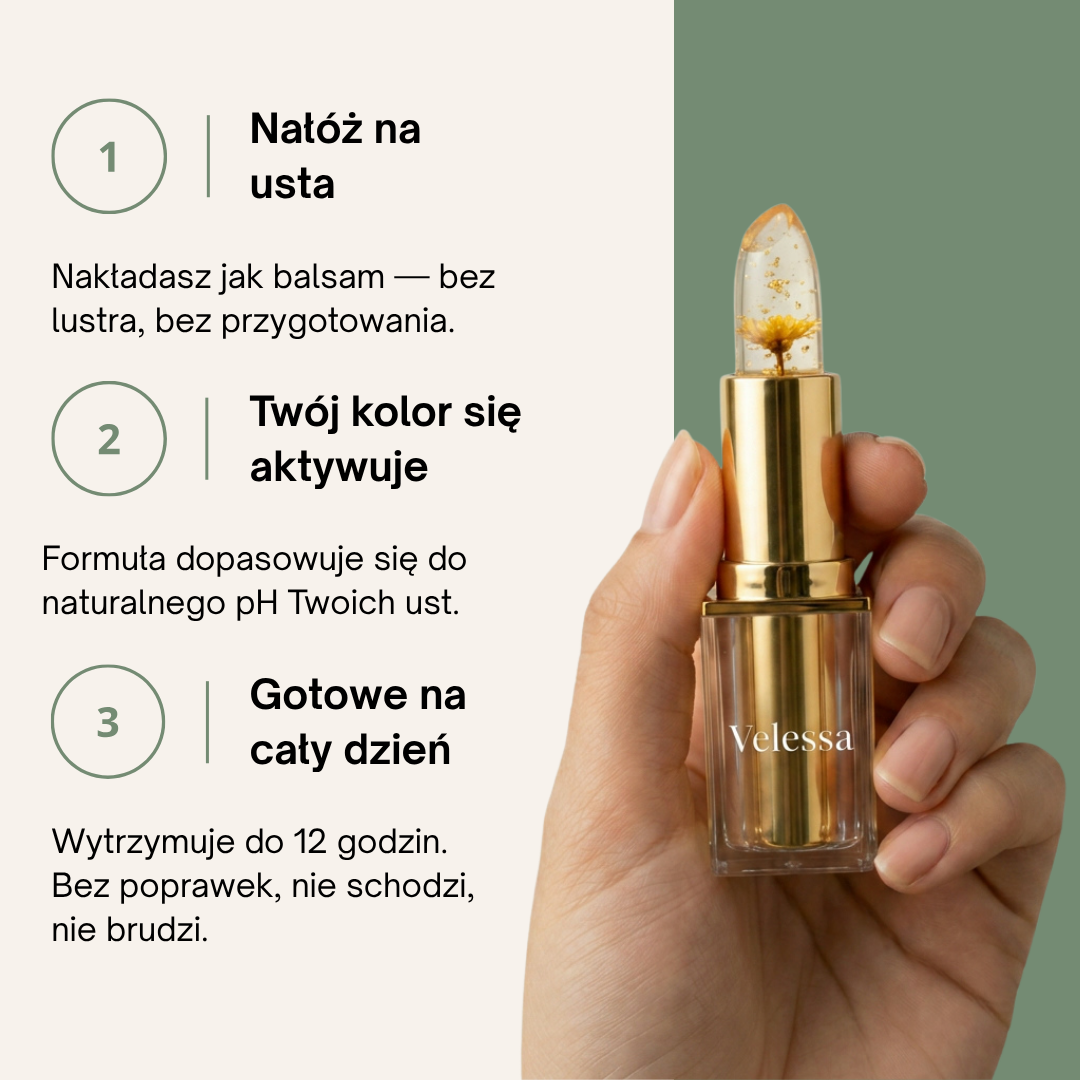 Pomadka Twój Idealny Odcień — Odkrywa Kolor Twoich Ust